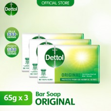 Dettol Body Soap Original 65g x 3\'s